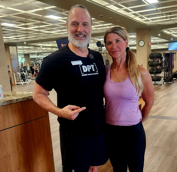 Katy Hinkley, client of John Larson